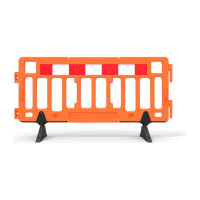 Пластиковое дорожное ограждение ТЕХНОЛОГИЯ баррикада, 2 м 00-00009906