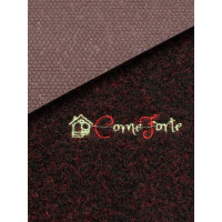 Коврик на кухню ComeForte Одуванчики велюр набор 40x60, 40x120 см темно-коричневый KM-025