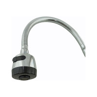 Смеситель для кухни Rainsberg черный, однорычажное управление, силумин R0613HF-8