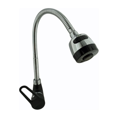 Смеситель для кухни Rainsberg черный, однорычажное управление, силумин R0613HF-8