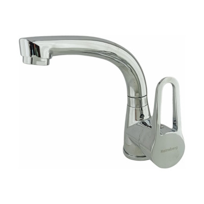 Смеситель для раковины Rainsberg хром, однорычажное управление, силумин R0613F-1