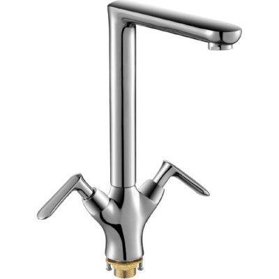 Смеситель для кухни OUTE двухвентильный, хром, латунь T7713B