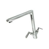 Смеситель для кухни OUTE двухвентильный, хром, латунь T7713B