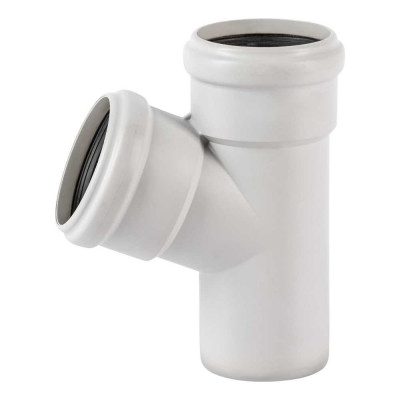 Тройник бесшумной канализации Ostendorf Skolan Safe 78х78 мм. 67 градусов, SKEA 333300