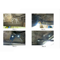 Пороги на автомобиль Rival Premium для Volkswagen Tiguan I 2007-2017 г.в., 173 см, 2 шт., алюминий A173ALP.5802.2