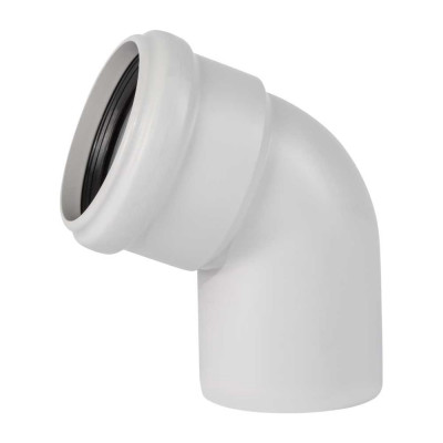 Отвод бесшумной канализации Ostendorf Skolan Safe 78 мм. 67 градусов, SKB 333130