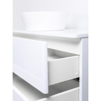 Подвесная тумба с раковиной ORANGE Otto Ot-100TuMDF+B08-360W