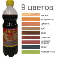 Морилка для дерева Анлес спирт. 0,5 л эбеновое дерево 70206