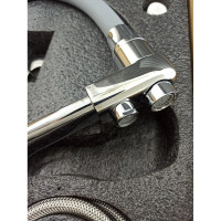 Смеситель для кухни Rainsberg с силиконовым гибким изливом, латунь R603C-5