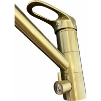 Смеситель для кухни OUTE однорычажное управление, поворотный излив 235 мм T3103BQ-2