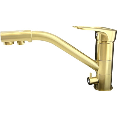 Смеситель для кухни OUTE однорычажное управление, поворотный излив 235 мм T3103BQ-2