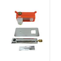 Встраиваемый смеситель для раковины OUTE скрытый монтаж, из латуни, цвет хром T11221