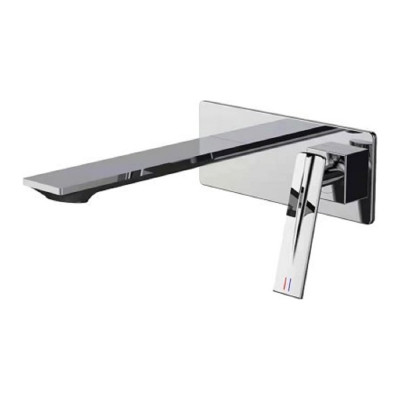 Встраиваемый смеситель для раковины OUTE скрытый монтаж, из латуни, цвет хром T11221