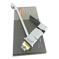 Смеситель для раковины Rainsberg хром, однорычажное управление, поворотный излив R1003F