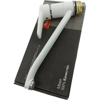 Смеситель для кухни Rainsberg белый, однорычажный, с аэратором R2003KF