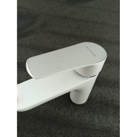 Смеситель для раковины Rainsberg белый, однорычажное управление R2001KF