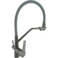 Смеситель для кухни Rainsberg с силиконовым гибким изливом, латунь R603CY-5