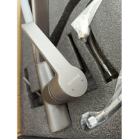 Смеситель для кухни Rainsberg с силиконовым гибким изливом, латунь R603CY-5