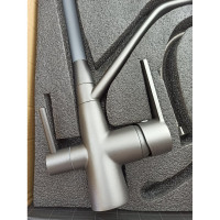 Смеситель для кухни Rainsberg с силиконовым гибким изливом, латунь R603CY-5