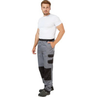 Костюм Эксперт Спецодежда Умелец 1, серый/черный, р. 48-50, рост 194-200 6446000039949