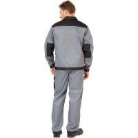 Костюм Эксперт Спецодежда Умелец 1, серый/черный, р. 48-50, рост 194-200 6446000039949