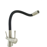 Однорычажный смеситель для кухни OUTE со встроенным фильтром T60003BL-2