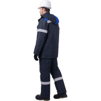 Зимний костюм ГК Спецобъединение СТАРАТЕЛЬ синий/васильковый Кос 204/104/194