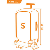 Чехол для чемодана ROUTEMARK Crystal S, SP310 Visible310-S