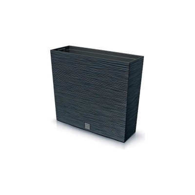 Цветник с вкладышем Prosperplast DFC800T S433 FURU CASE TOWER 770х235х686 мм, антрацит 066962