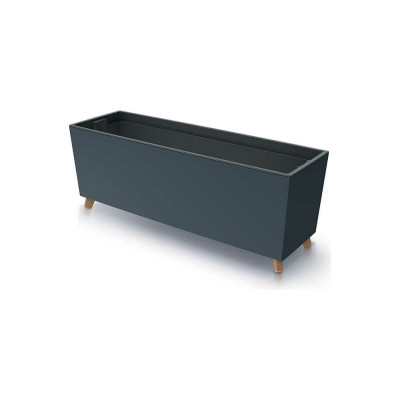 Кашпо на ножках Prosperplast DUC800N S433 URBI CASE 770х235х300 мм, антрацит 066957