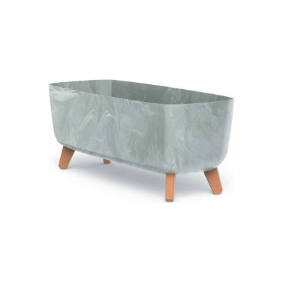 Кашпо на ножках Prosperplast DGCL600E 422U GRACIA CASE BETON EFFECT 580х240х235 мм, бетон 066952