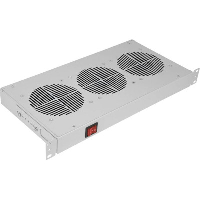 Вентиляторный блок SILART Стойка 19" 579 м3/ч 48 VDC Серый SVB-340-10