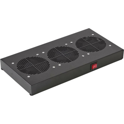 Вентиляторный блок SILART Стойка 19" 480 м3/ч 230 VAC Черный SVB-300-01