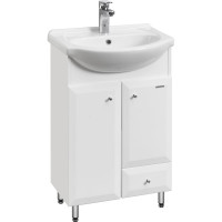 Тумба под раковину AQUATON Джимми 57 белый 1A250301DJ010