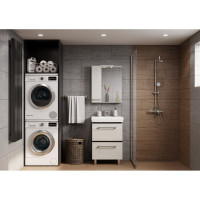 Зеркальный шкаф AQUATON Ронда PRO 60 дуб соммерсет 1A205102RSC2L