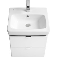 Тумба под раковину AQUATON Скай PRO 50 белый глянец 1A238001SY010