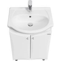 Тумба под раковину AQUATON Джимми 57 У белый 1A250501DJ010