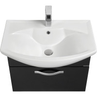 Тумба под раковину AQUATON Ария 65 черный глянец 1A134001AA950