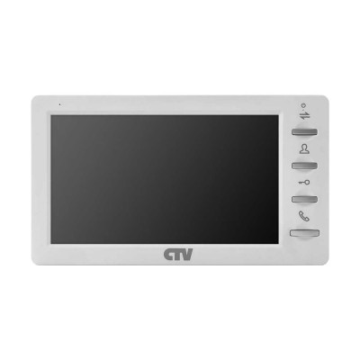 Монитор цветного видеодомофона CTV -M1701 Plus белый 4100134