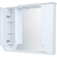 Зеркальный шкаф AQUATON Элен 95 белый 1A218602EN010