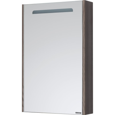 Зеркальный шкаф AQUATON Сильва 50 дуб макиато 1A215502SIW5L