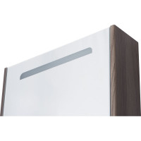 Зеркальный шкаф AQUATON Сильва 50 дуб макиато 1A215502SIW5L