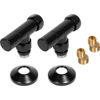 Водяной полотенцесушитель ROYAL THERMO Casa black П14 500x800 НС-1434001