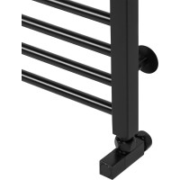 Водяной полотенцесушитель ROYAL THERMO Stato black П11 500x800 НС-1433965