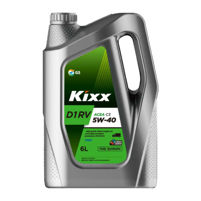 Синтетическое моторное масло KIXX D1 RV 5W-40 C3 6л L2013360E1