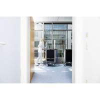 Тележка KARCHER FM ExpertPro 50/ P комплект: колесная база, 2 ведра 15 л, вертикальный отжим, 4 ведра 6 л, 1 полка, 1 ящик 16 л, 2 фиксатора 1.321-008.0