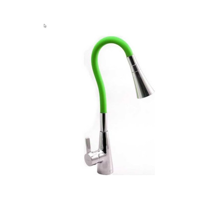 Смеситель для кухни OUTE с гибким изливом, салатовый T9313B-7