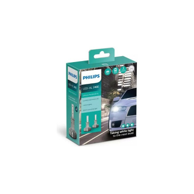 Автолампа PHILIPS H3 Ultinon Pro5000 LED HI/LO 5800K 12V 11336U50CWX2 247215