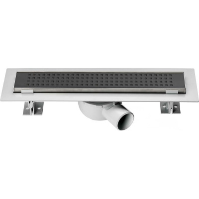 Душевой лоток VINCEA SAY OPTIMA 80 см, матовый черный SAY.601.80.B.M.S.PITI
