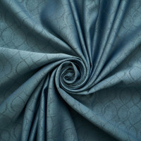 Портьерная штора witerra жаккард инфини синий 190x275 см 1 шт 106719
